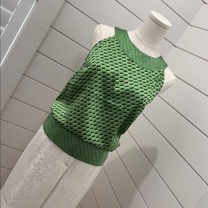 Etcetera 95% Silk Printed Sleeveless Top – Size 2